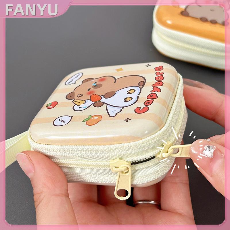 SGL Creative Tinplate กระเป๋าใส่เหรียญกระเป๋าสตางค์ Mall กระเป๋าใส่เหรียญแบบพกพากล่องหูฟังน่ารักการ์