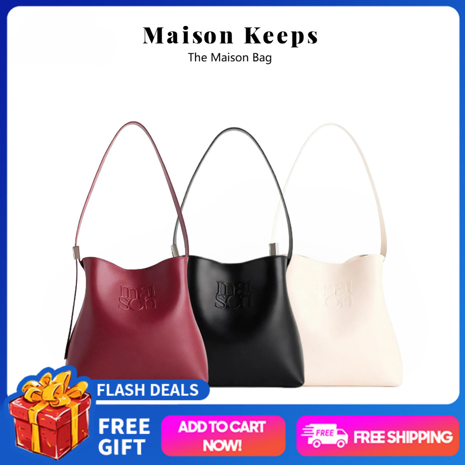 ของแท้ 100% Maisonkeeps The Maison Bag กระเป๋า กระเป๋าสะพายข้าง กระเป๋าถือ