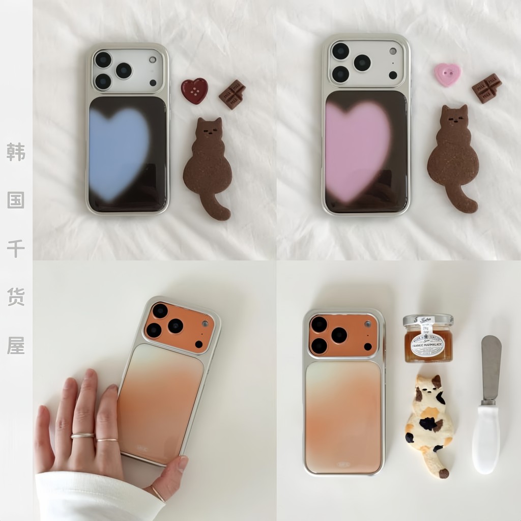 ช็อคโกแลตหัวใจเปลือกโทรศัพท์มือถือทนต่อการตกสําหรับiPhone 17 Promax 16 Promax 15 Promax 11 12 13 17 14plus 15plus 16e 16plus 15pro 17pro 17air