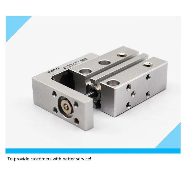 MXH6-5 MXH6-10 MXH6-15 MXH6-20 MXH 6-30 HLH 6-5 Precisio pneumatic slide guide rod กระบอก HLH6-30 sm