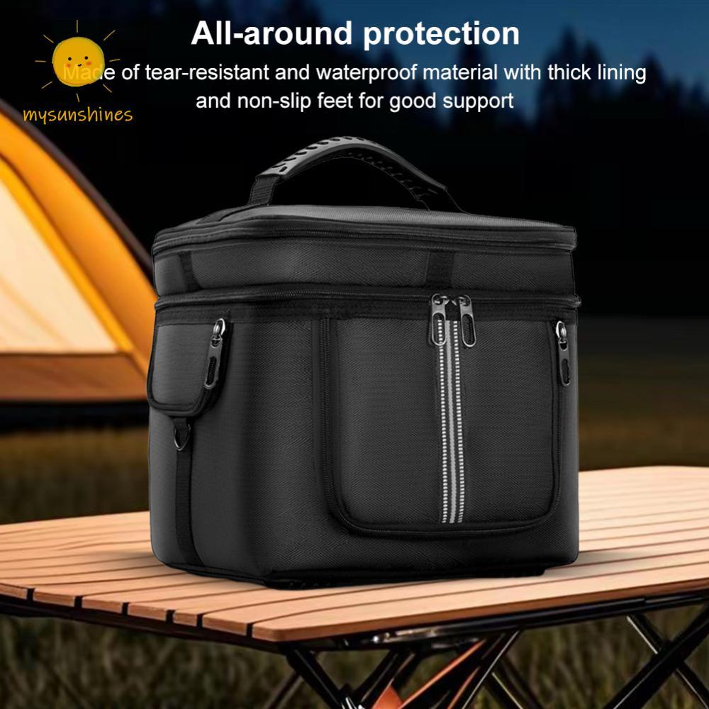 ❀ แบบพกพาสถานีไฟฟ้ากระเป๋าหลายกระเป๋ากระเป๋าถือกระเป๋าเดินทางสําหรับ Ecoflow River 2 Pro/Ecoflow Riv