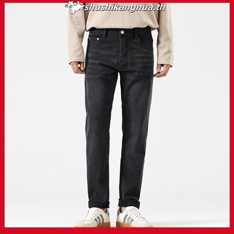 WRANGLER กางเกงยีนส์ (ริมแดง) ผู้ชาย คอลเลคชั่น Legend Of Wrangler เอวกลาง ทรงกระบอก ทรง MWZ รุ่น WR