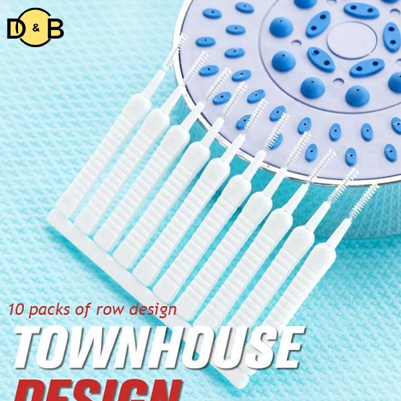 [DB] แปรงทําความสะอาดหัวฝักบัวซักผ้าป้องกันการอุดตันแปรงขนาดเล็กทําความสะอาดช่องว่างรูขุมขน TH