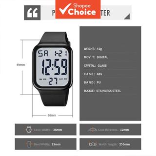 ไม่จํากัดเพศ มัลติฟังก์ชั่กีฬานาฬิกาอิเล็กทรอนิกส์ฟังก์ชั่นเ…