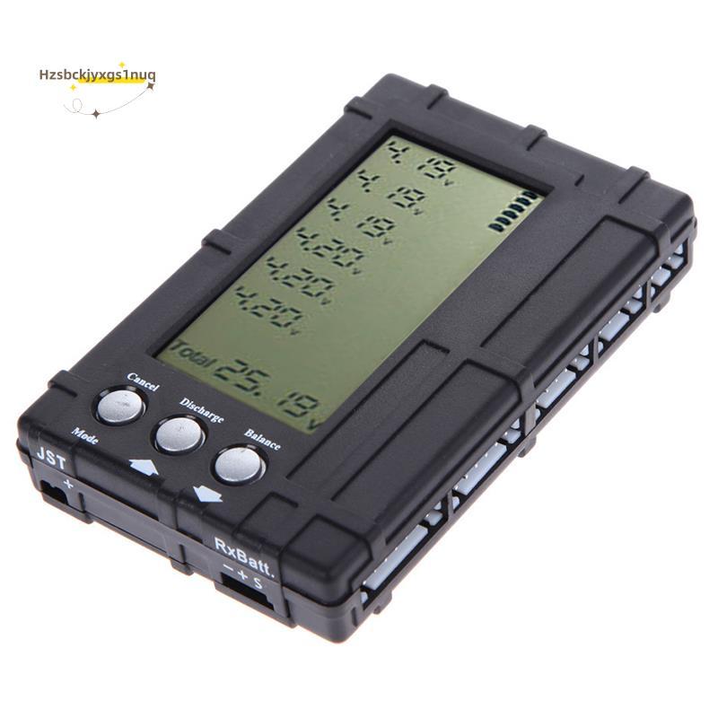 Hzsbckjyxgs1uq3 ใน 1 LCD RC แบตเตอรี่ Discharger Balancer Meter Tester สําหรับ 2-6S Lipo Li-Fe แบตเตอรี่เครื่องวัดแรงดันไฟฟ้า