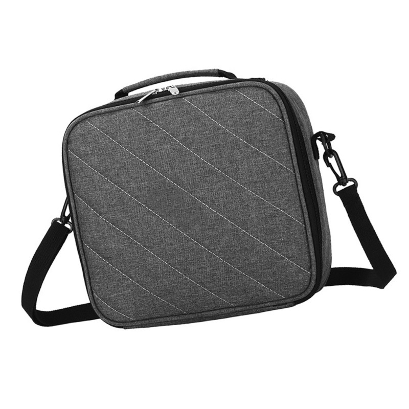 WU Ergonomic Handle Projector Travel Case 25x24x8 ซม. ขนาดสําหรับ Z6X Z7X ขนส่งที่ปลอดภัยในระหว่างธุ