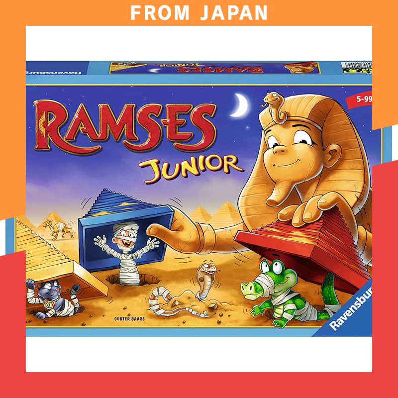 Ravensburger Board Game Junior Ramses 21445, suitable for ages 5 and up. [Table game, educational ga