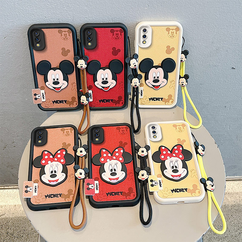 เคส Vivo Y93 เคส Vivo Y91c เคส Vivo Y1s เคส Vivo Y93s เคสพื้นผิวหนังน่ารักใช้งานร่วมกับ เคส รูปแบบน่
