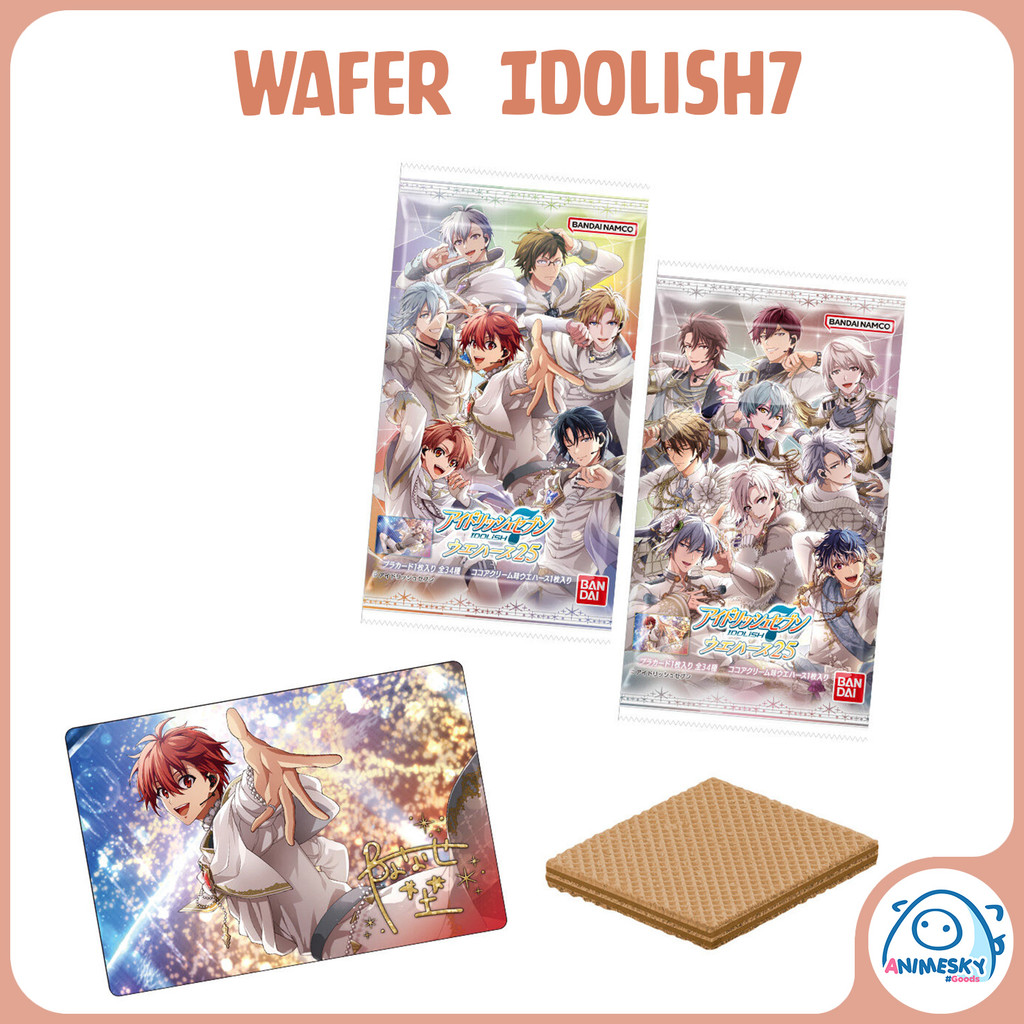ของแท้ IDOLiSH7 เวเฟอร์ diginity card Pack - IDOLISH7 cake Card Pack - Animesky