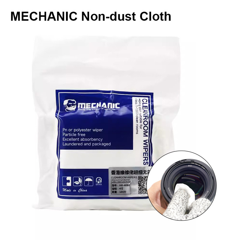 MECHANIC HK4090 HK5090 Non Dust Cloth Dust Free Paper Clean LCD Repair Super Soft Cleanroom Wiper No