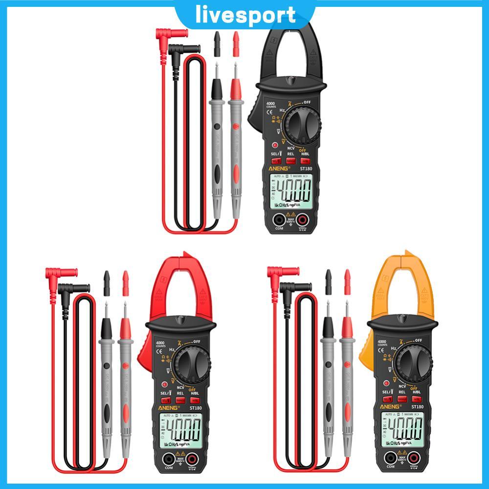 ⚡24ชม.⚡ 4000 นับดิจิตอล Current Clamp Meter DC AC แอมป์มิเตอร์แรงดันไฟฟ้า NCV Tester Power Factor Mu