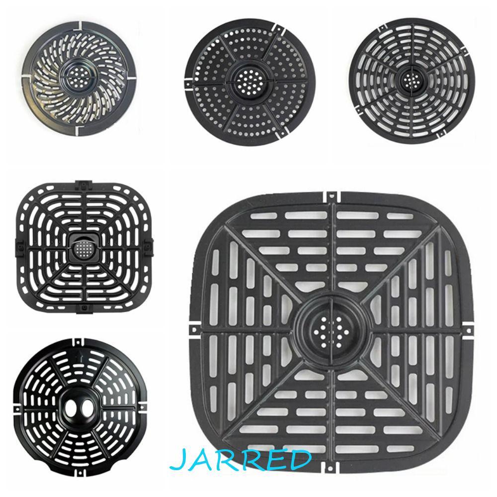 JARRED กระทะย่างทอดอากาศ, Square Non-Stick Air Fryer Mat, ติดตั้งง่ายและลบเกรดอาหารรอบไม่มี BPA Crisper ตะกร้า Air Fryer อุปกรณ์เสริม