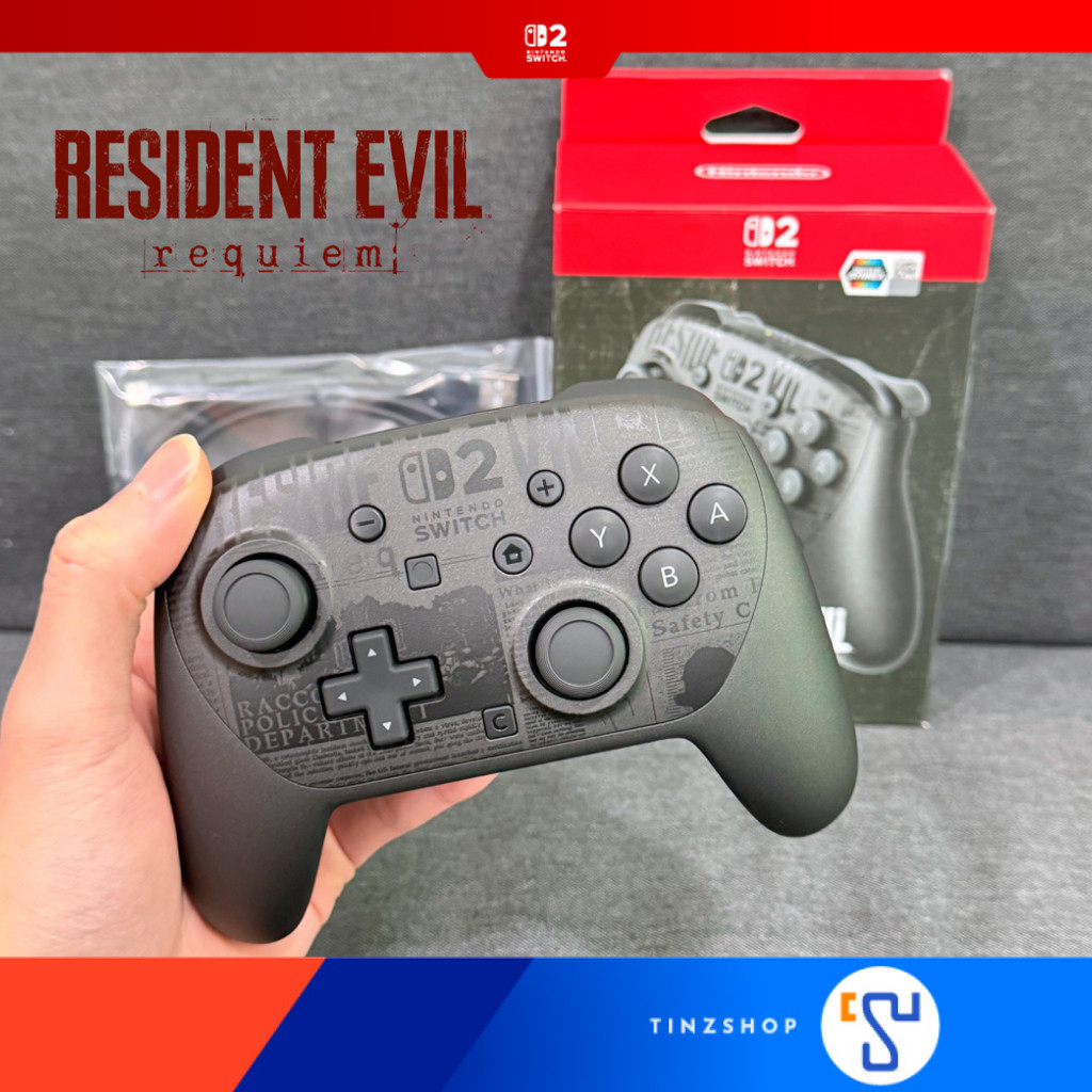 [ส่งด่วน] [Switch2] Nintendo Switch 2 Joy Pro2 Resident Evil Requiem Edition [ประกันศูนย์ Synnex]  /