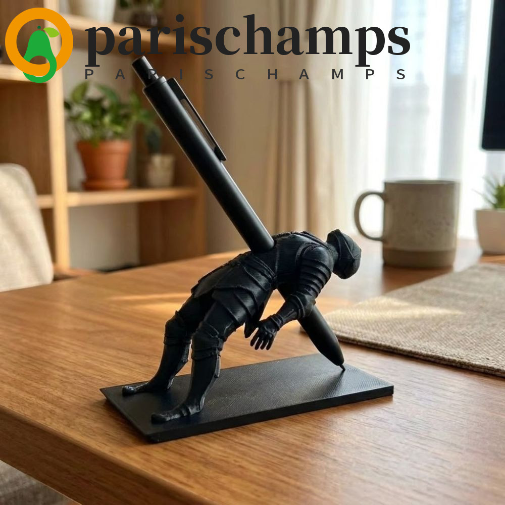 ท่ามกลาง ที่ใส่ปากกาอัศวิน,3ง พิมพ์ที่ไม่ซ้ํากันสร้างสรรค์ปากกายืน,ตกแต่งพลาสติกอเนกประสงค์นักรบจัดโต๊ะของขวัญวันเกิด