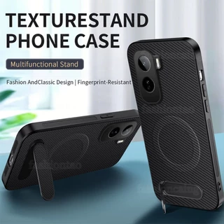 สําหรับ iqooZ11 PU Matte Texture เคสโทรศัพท์สําหรับ Vivo iqoo Z11 X Turbo Z11X Z11Turbo Z 11 iqooZ11X 2026 พร้อมที่วางวงเล็บปลอก Soft TPU Edge ป้องกันกันชนกันกระแทกปกหลัง