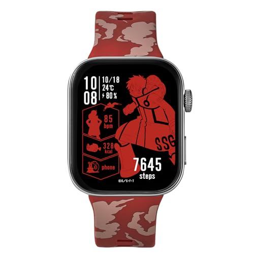 [GARRACK] ONE PIECE collaboration watch Luffy model Quartz 5 atm water resistant AMOLED Red dial HUC