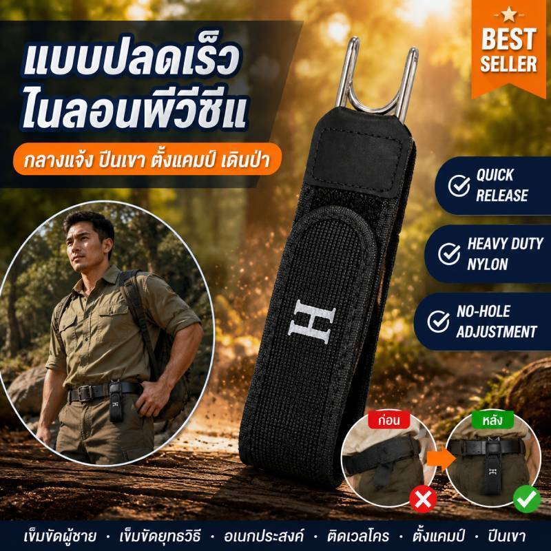 [บบปลดเร็วไนลอนพีวีซีแ] กลางแจ้ง ปีนเขา ตั้งแคมป์ เดินป่า เข็มขัดผู้ชาย เข็มขัดยุทธวิธี อเนกประสงค์ ติดเวลโคร เข็มขัดพร้อมเวลโคร เข็มขัดตั้งแคมป์ เข็มขัดปีนเขา  เข็มขัดสนาม เข็มขัดเดินป่า