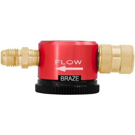 ตัวควบคุมไนโตรเจน HVAC, ขั้วต่อ 1/4 นิ้ว, วาล์วลูกโลก, เครื่องมือ Purge สําหรับอุปกรณ์ HVAC