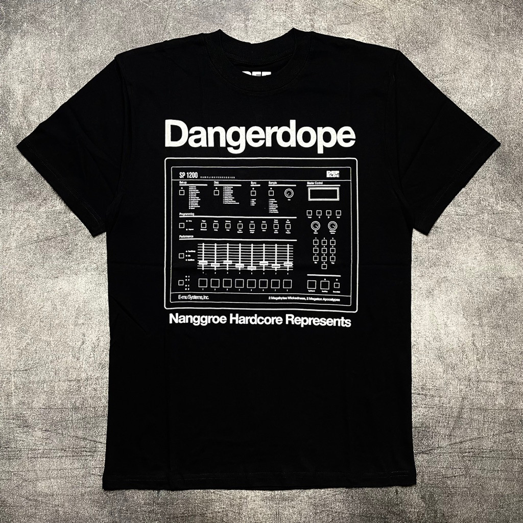เสื้อยืด DANGERDOPE - NANGGROE HARDCORE HARDCORE HARDCORE Cotton Combad 24s
