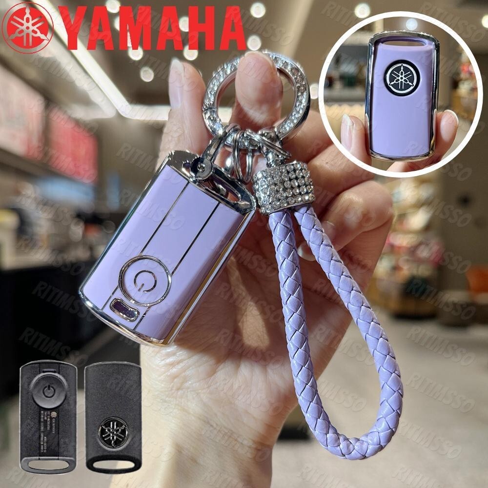TPU กุญแจรถ, Fit สําหรับ Yamaha X-max 250 125 309 300 400 2020 2021 AEROX NVX155 QBIX JAUNS อุปกรณ์เ