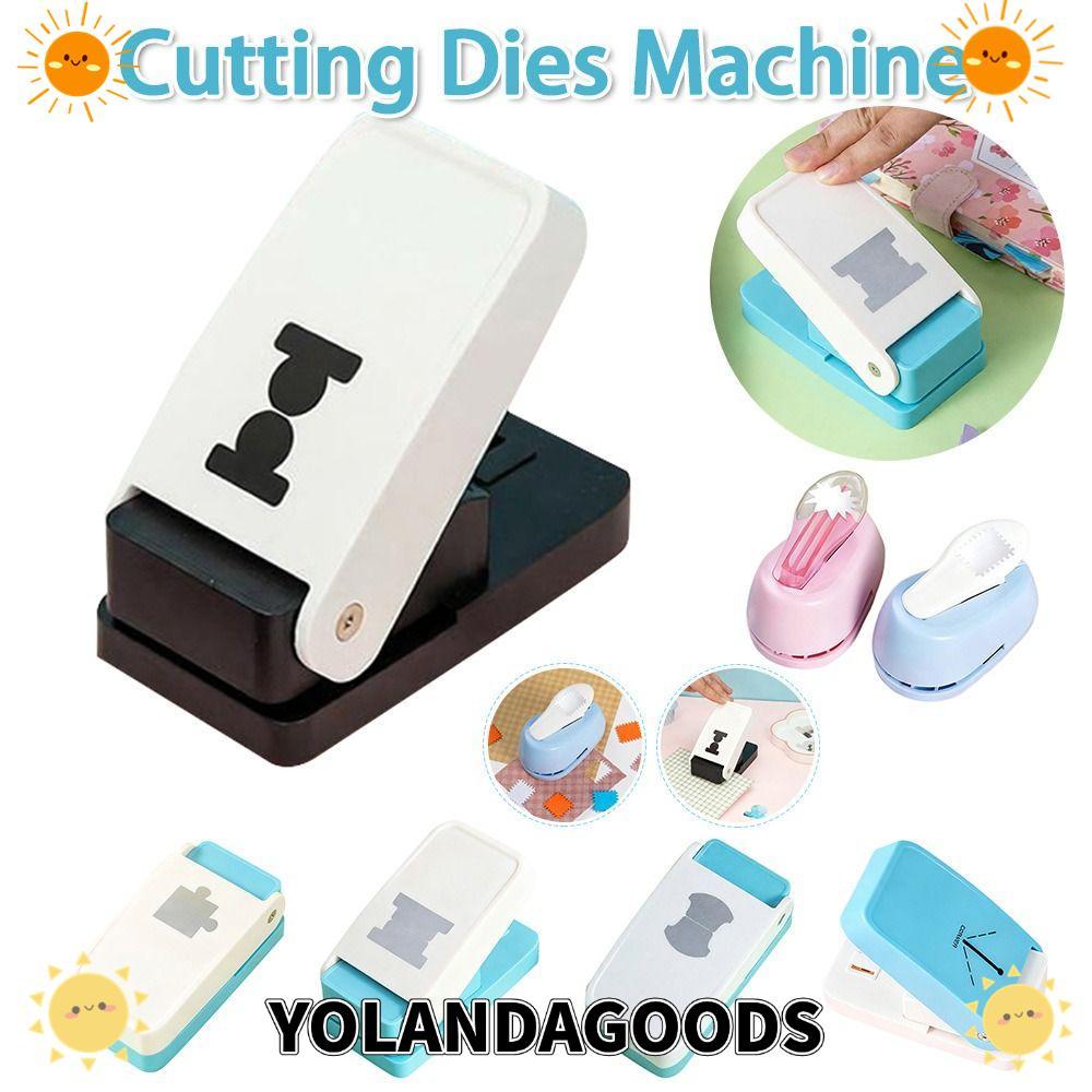 YOLANDAGOODS1 Stamp Punch Embosser, DIY Multi-shape Craft Punch, Stamp Shape Border Punch Mini Tooth