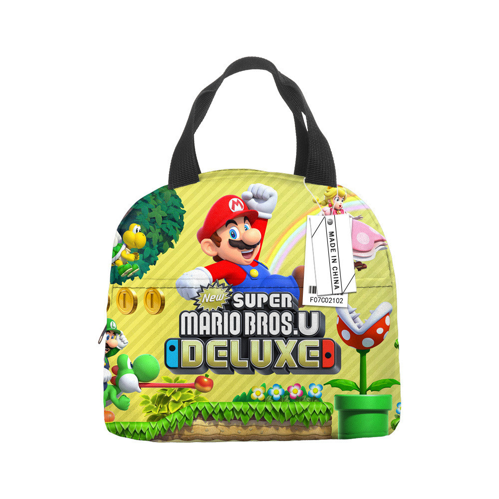 Mario Mario Lunch Bag Lunch Bag Lunch Box Tote Bag Student Lunch Bag Lunch Bag