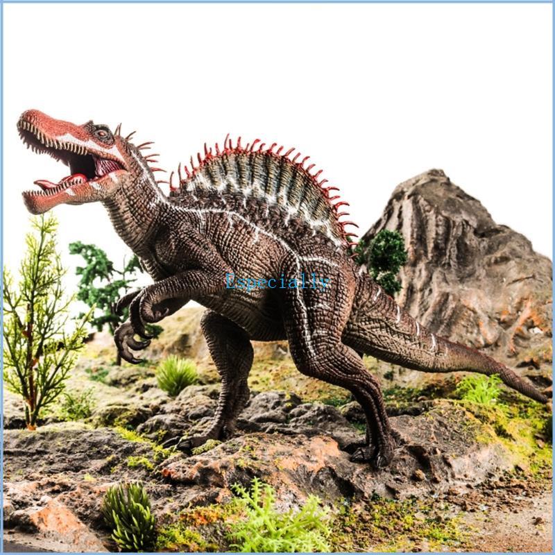 ESP ตัวเลขไดโนเสาร์ Eoraptor สมจริงดูของเล่นไดโนเสาร์สําหรับปาร์ตี้เด็กผู้หญิงไดโนเสาร์เด็กวัยหัดเดิ