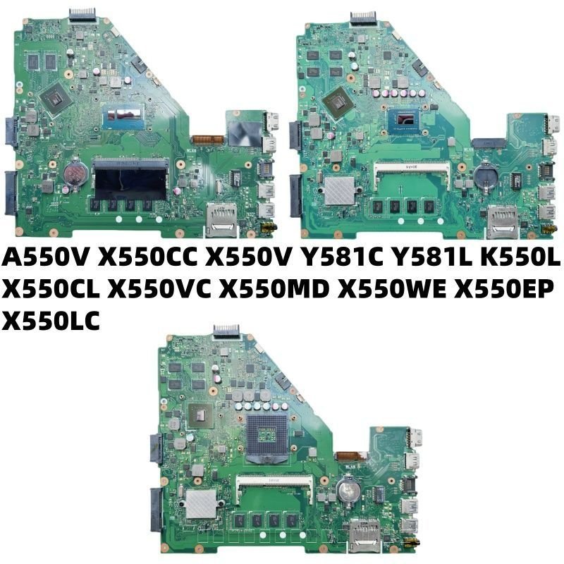 [Test Good Delivery, Buy with Confidence] Asus Y581C X550VC X550CC X550CL MD WE EP X550LD Y581L เมนบ