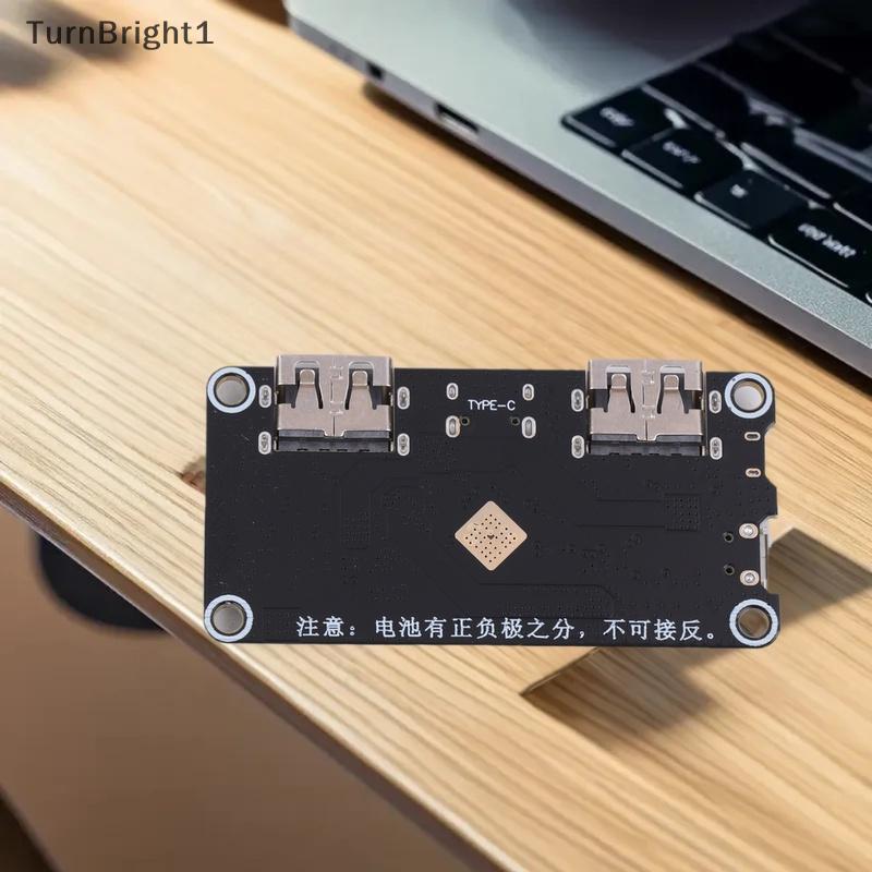 [TurnBright] IP5328P โมดูลชาร์จเร็วแบบสองทิศทาง 3.7V ถึง 5V/9V/12V Boost Converter สําหรับ DIY ชาร์จ