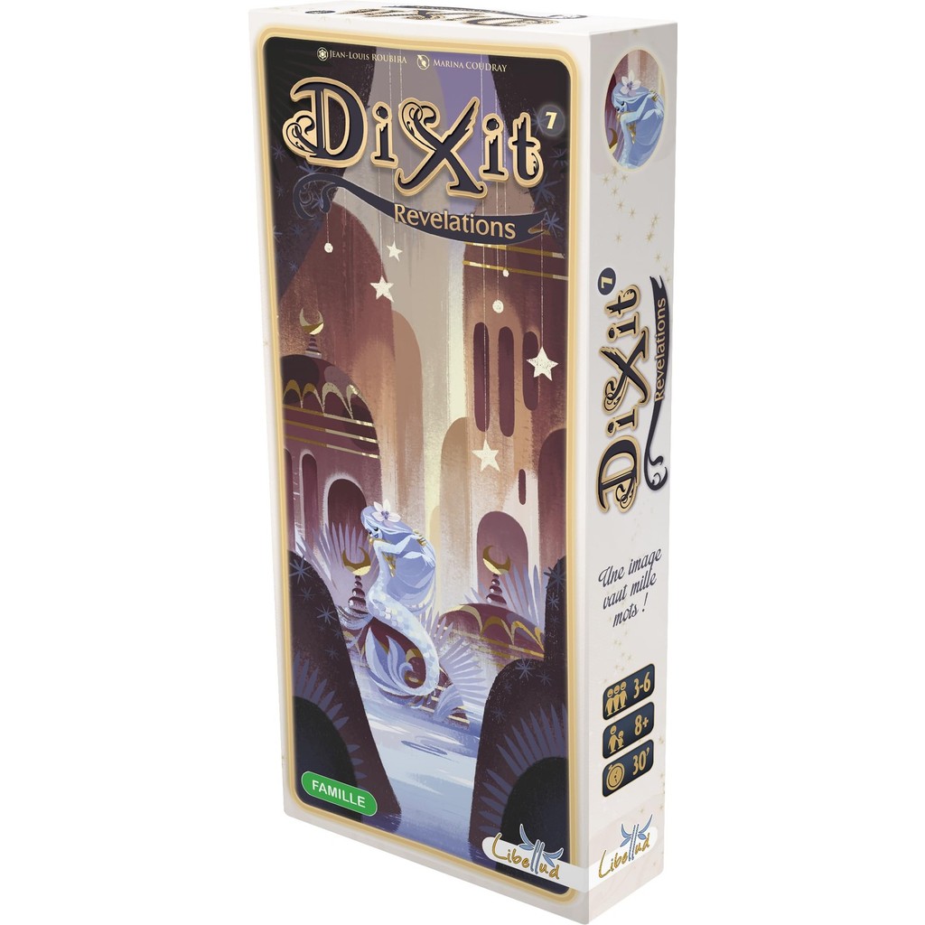 Dixit Revelations เกมกระดาน EXPANSION Uncover Myths & Enchan การ์ดของเล่น