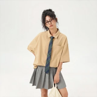 【ชุด】GENIO LAMODE เสื้อเชิ้ตกันแดดผ้าคูลล์ (Coolsense) แบบ Unisex ขนาด M-5XL Ice Silk ใช้ได้ทั้งงานและวันหยุด ยอดนิยมในไทย (ชุดเซตประกอบด้วยเสื้อเชิ้ตและกางเกงขาสั้น)