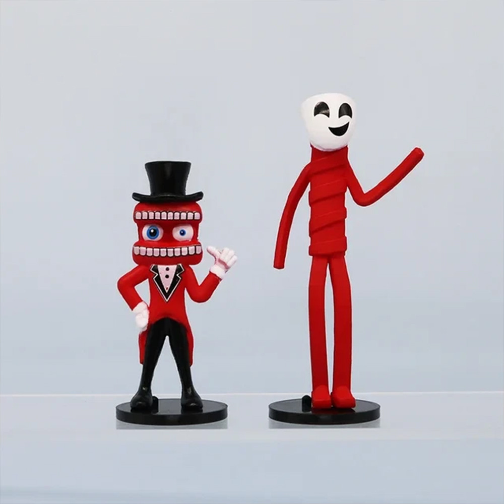 The Amazing Digital Circus Figure Circus Scary Pomni Jax Kinger Clown Q version