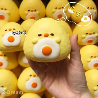 ของเล่นคลายเครียด บีบบีบเล่น เบเกอรี่เล็กๆ ไก่ข้าวหน้าเนื้อ ฟื้นตัวช้า