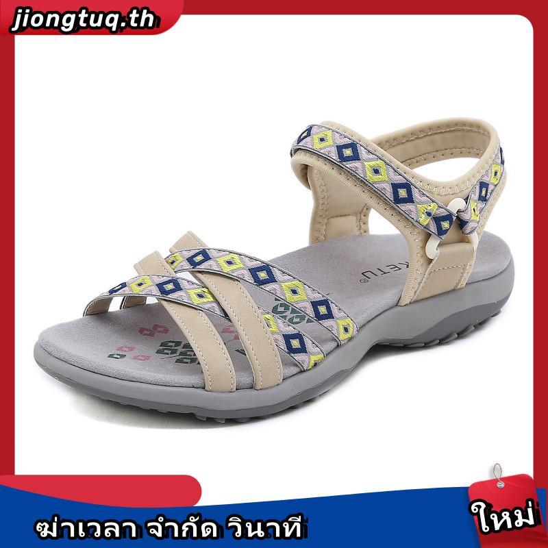 Decathlon Women'S Hiking Sandals Nh500 รองเท้ารัดส้นสำหรับผู้หญิงใส่เดินป่า รุ่น Nh500 - Beige