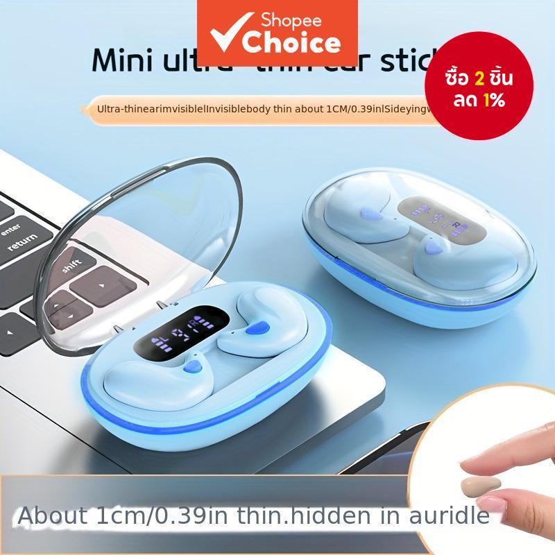 Senbenbao X55 TWS หูฟังบลูทูธสำหรับนอน พร้อมแสดงผล LED เสียงสเตอริโอคุณภาพสูง กันน้ำ มีฟังก์ชันตัดเสียงรบกวน หูฟังกีฬาเหมาะสำหรับโทรศัพท์ทุกรุ่น