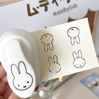 Humble กระต่ายรูปแบบ Hole Puncher Ergonomic Grip กระดาษหัตถกรรมลายนูนเครื่องมือสําหรับการ์ดทํา Scrapbooking Art Craft Proj