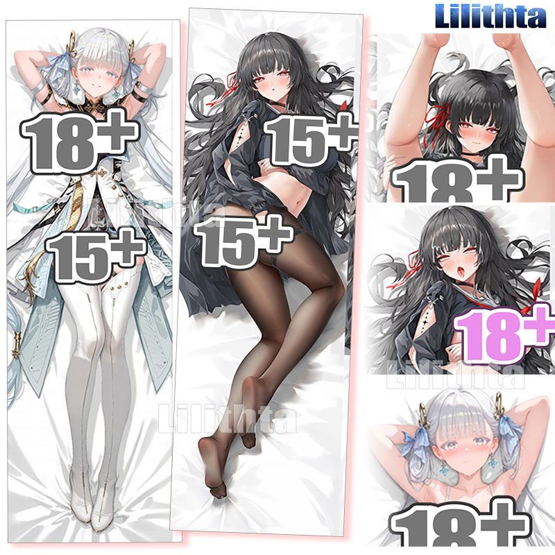 Dakimakura ปลอกหมอน Wuthering Waves Chisa และ Jinhsi Body-pillow Cover Custom Made