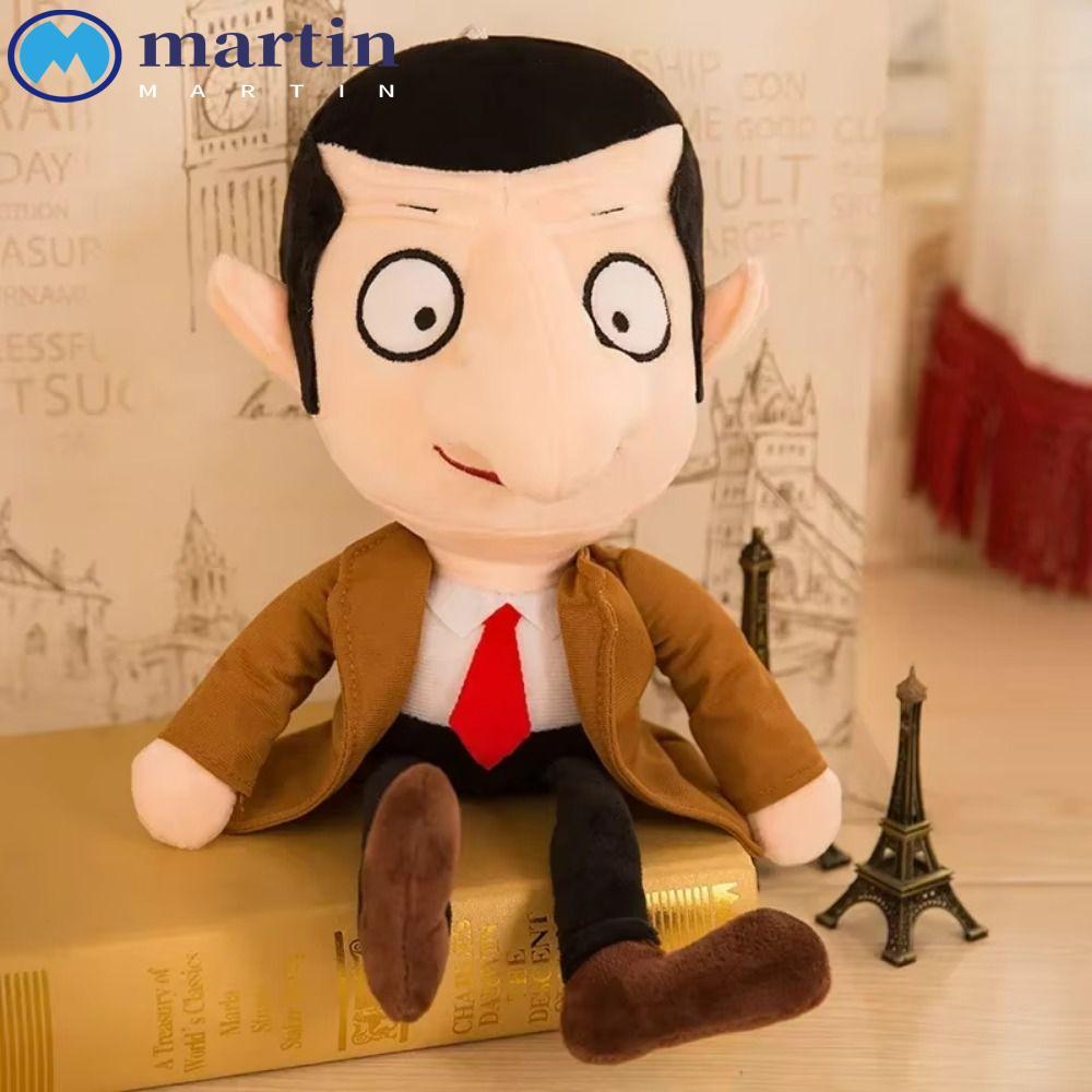 MARTIN การ์ตูนภาพยนตร์รูปตุ๊กตา, PP Cotton Soft Mr Bean Bear ของเล่นตุ๊กตา,น่ารักการ์ตูนสบายปุยสัตว์