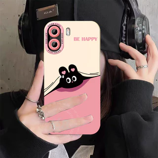 เคส OPPO A6 Pro 5G เคส OPPO A6X A6T A6S เคสน่ารักรูปกระต่าย ป้องกันแรงกระแทกพร้อมที่ป้องกันกล้อง หนังสายคล้องโทรศัพท์ ซิลิโคนด้านนุ่ม กันรอยนิ้วมือ
