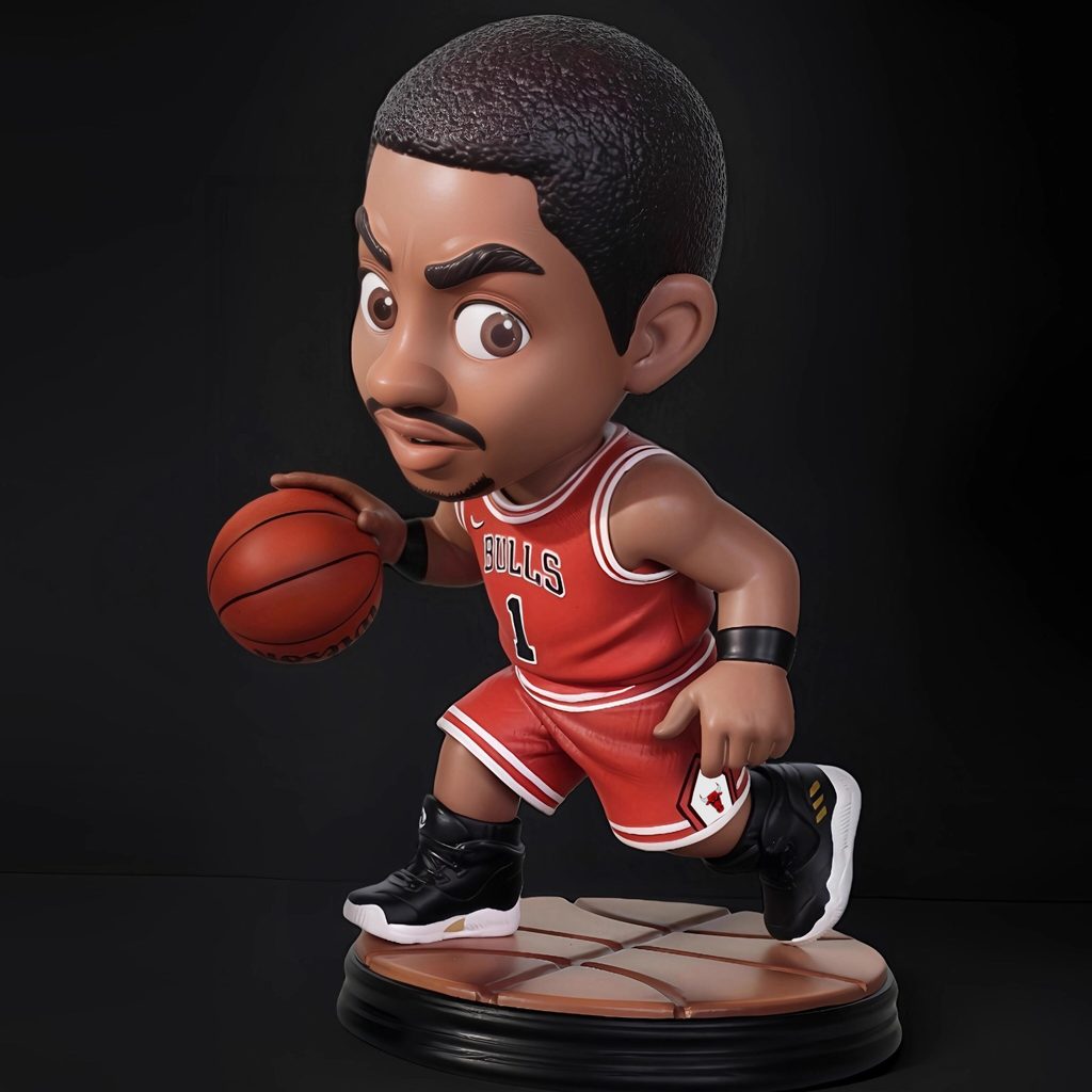 [Collection Boutique] Ready Stock M3 Studio NBA Bull Rose รูปปั้นรุ่น Q
