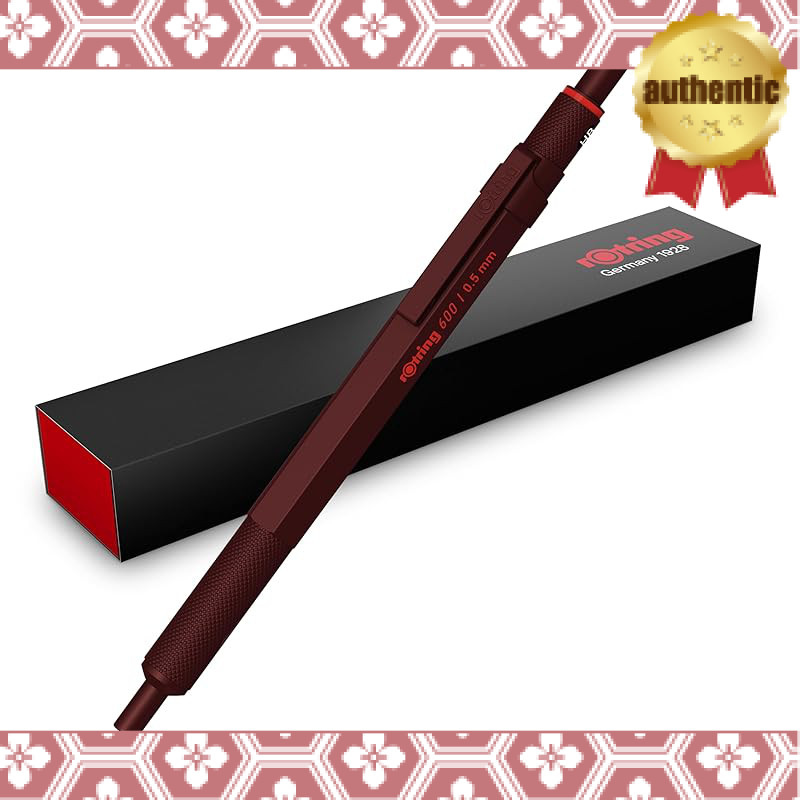 rOtring Mechanical Pencil 600 Chocolate Truffle 0.5mm, Comes in a Gift Box, Model 2204410