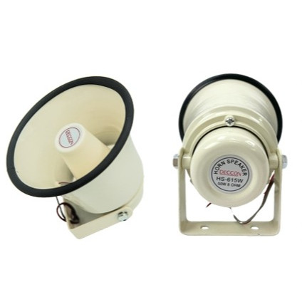 📢 [ใหม่ล่าสุด!] Deccon ลำโพงฮอร์น รุ่น HS-615W ขนาด 6 นิ้ว (50W) เสียงใส ลำโพงรถขายของ เครื่องเสียง