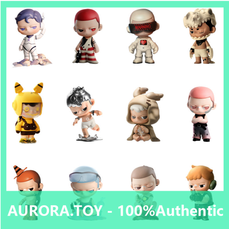 P POPMART KUBO Sunset City Series Mystery Box ของขวัญเล่นอินเทรนด์