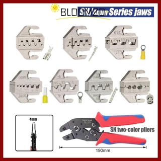 จัดส่งจากประเทศไทยBLOOMZO SN CRIMPING คีม Jaw, SN-2546B 02C Alloy CRIMPING คีมขากรรไกร, 48B 58B กว้าง 4mm 06WF 2549 03H เปลี่ยน Dies
