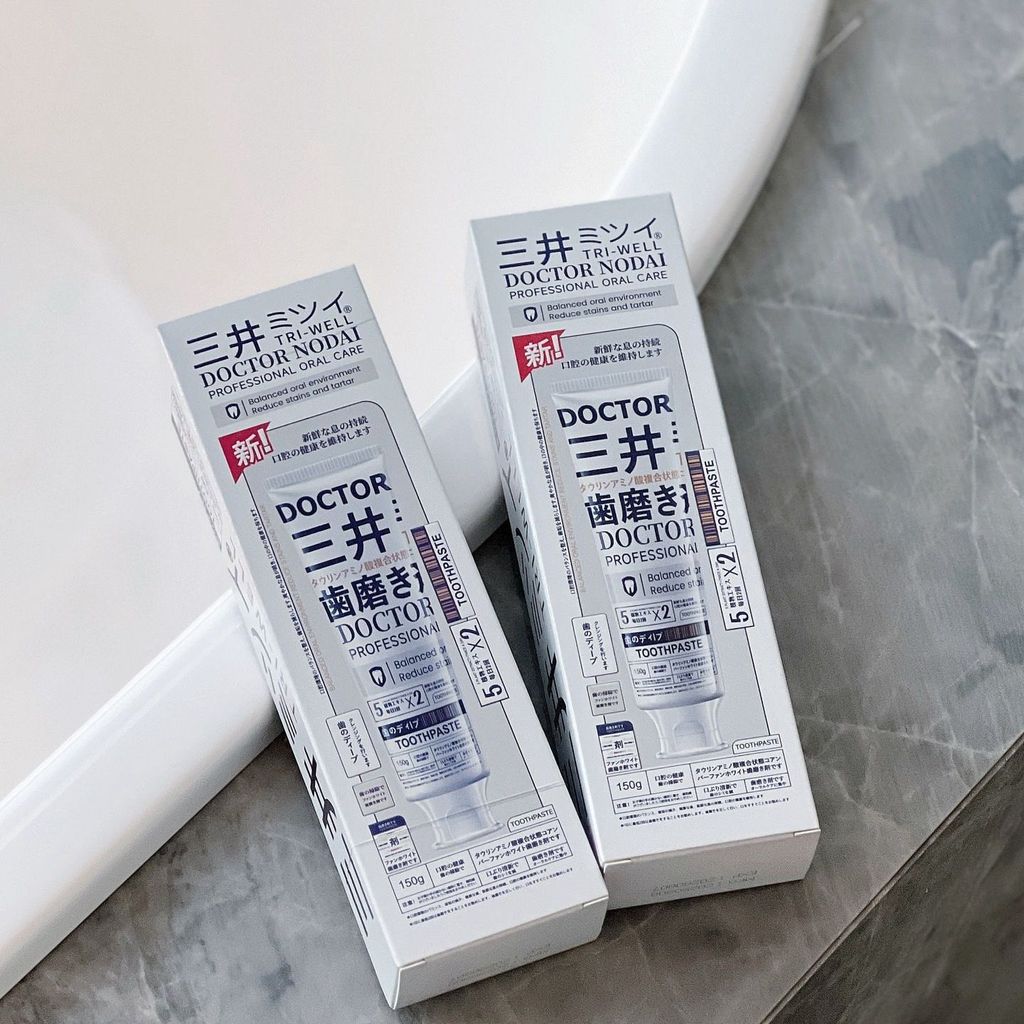 Japan Mitsui DOCTOR Fresh Whitening Breath Original Taurine นําเข้าทําความสะอาด Pioneer ยาสีฟัน Mits
