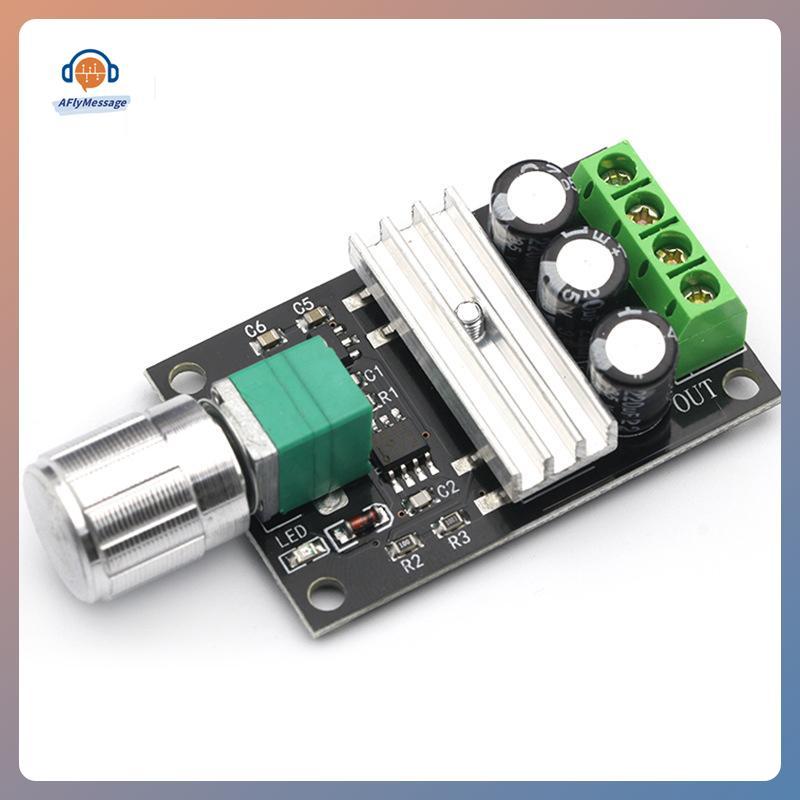 AFl PWM DC มอเตอร์ควบคุมความเร็ว 6V 12V 24V 28V 3A สวิตช์ควบคุมความเร็ว TH