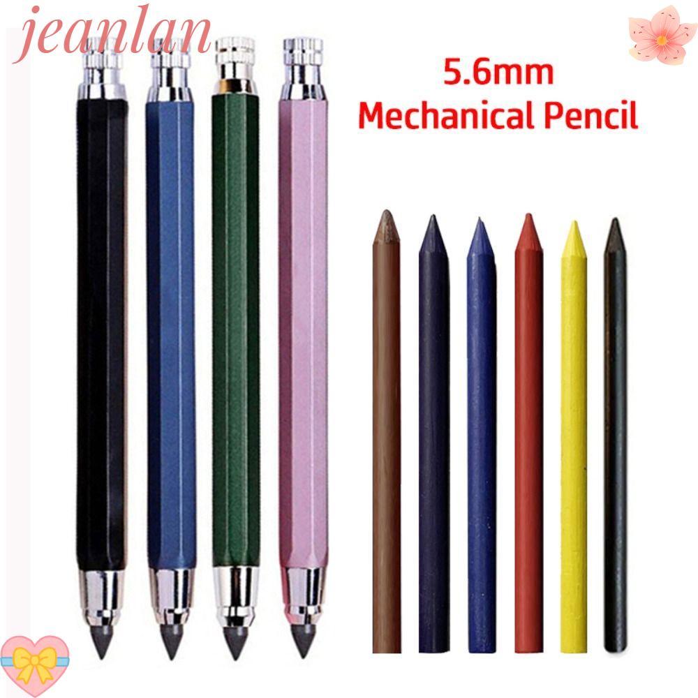 JLAN ดินสอกด,วาดเขียนเครื่องมือ 2B/4B/6B/8B ดินสอเติมดินสออัตโนมัติ, Creative โลหะ Sketch การออกแบบก