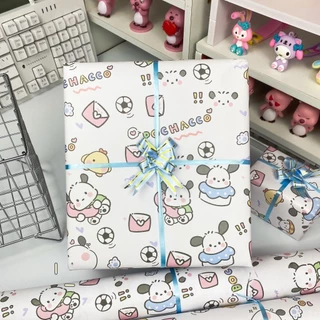 5 ชิ้น 50*70CMลายการ์ตูน ลายน่ารักกระดาษห่อ กระดาษห่อของขวัญ ปกหนังสือ มีลายให้เลือกเยอะมาก บรรจุภัณฑ์ของขวัญวันเกิด
