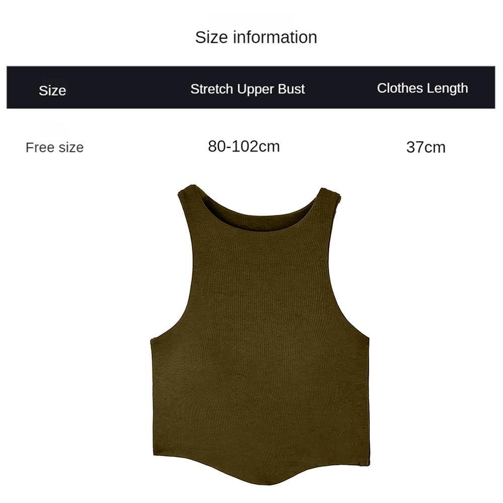 【จัดส่ง 2-3 วัน】เสื้อกล้ามผู้หญิง เสื้อยืดแขนกุด รูปที่ 7
