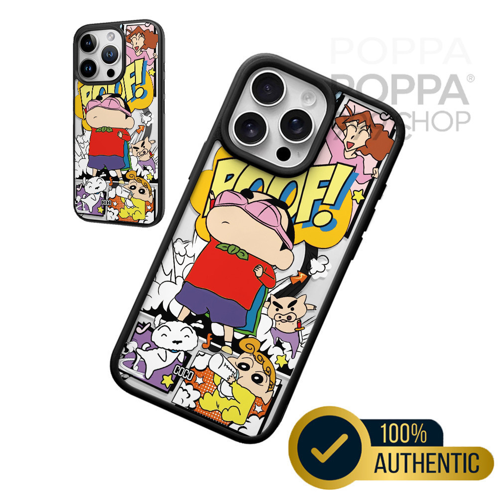 สำหรับiPhone เคสiPhoneลายน่ารัก เสริมสร้างแม่เหล็กอะคริลิคใสกระดานแข็งTPUกรอบนุ่มกันกระแทก  iP17 PRO MAX 1114 13 12 15